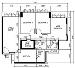 Blk 463C Sembawang Riverlodge (Sembawang), HDB 4 Rooms #629752161